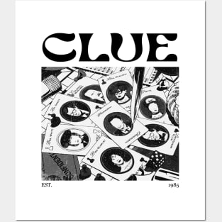 clue movie Posters and Art